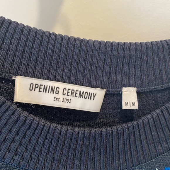 Opening Ceremony *like new* Jacquard Sweater 💙💚 - Picture 7 of 7